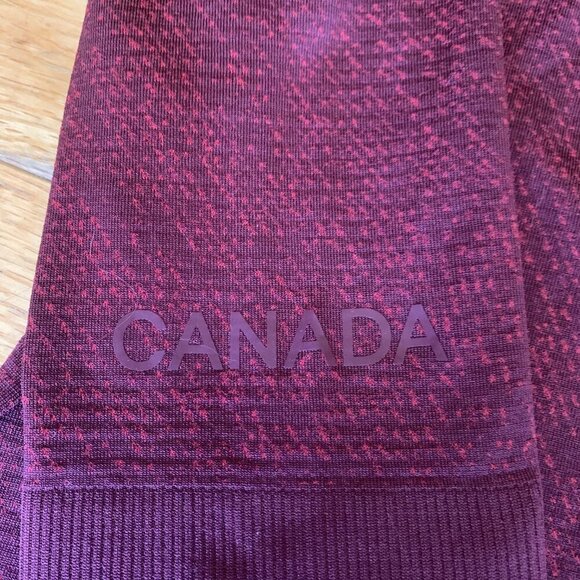 Lululemon x Team Canada Long Sleeve Performance Top | Size Unmarked (Fits S/M) - Picture 5 of 11